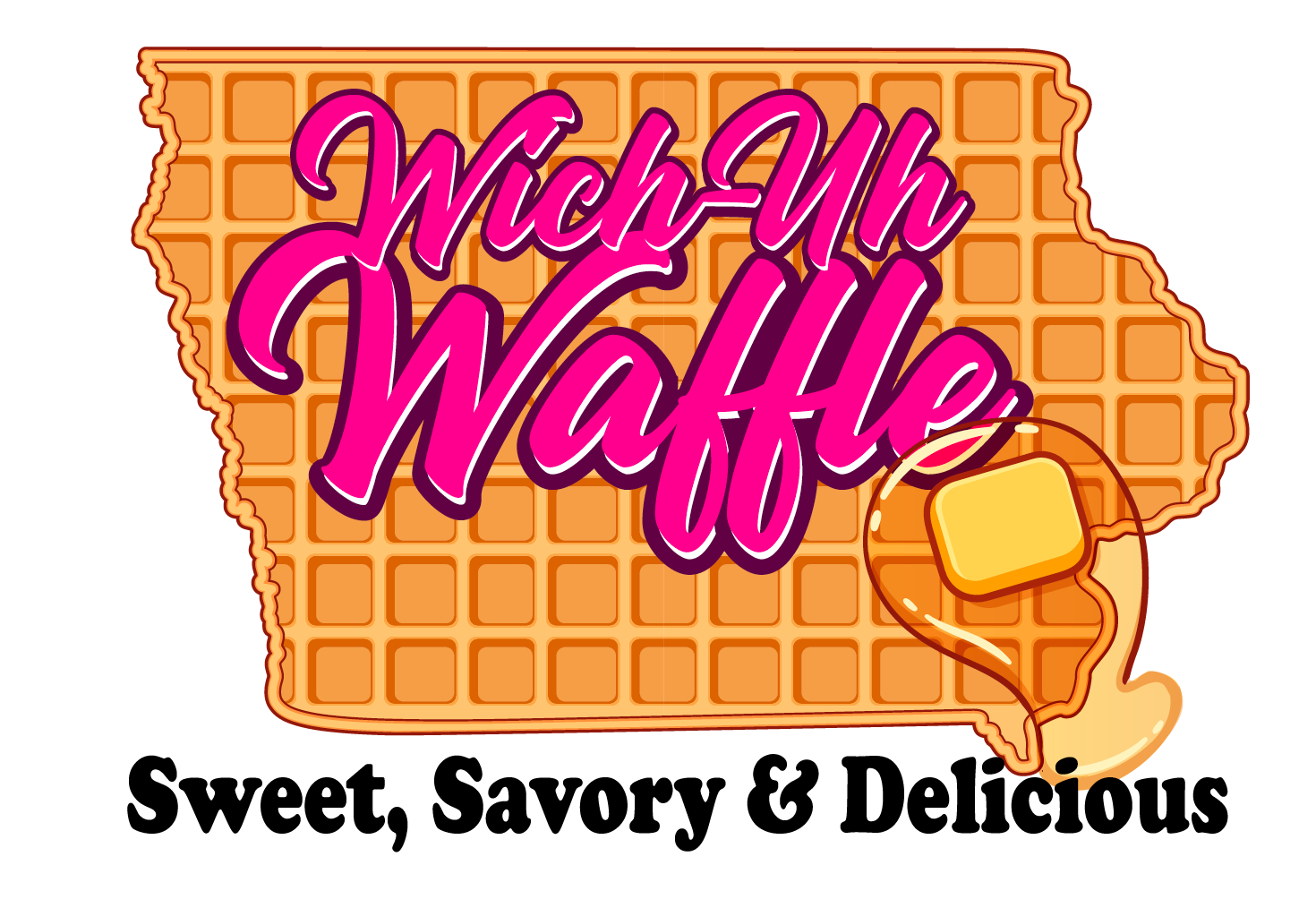 Wich-Uh-Waffle Logo