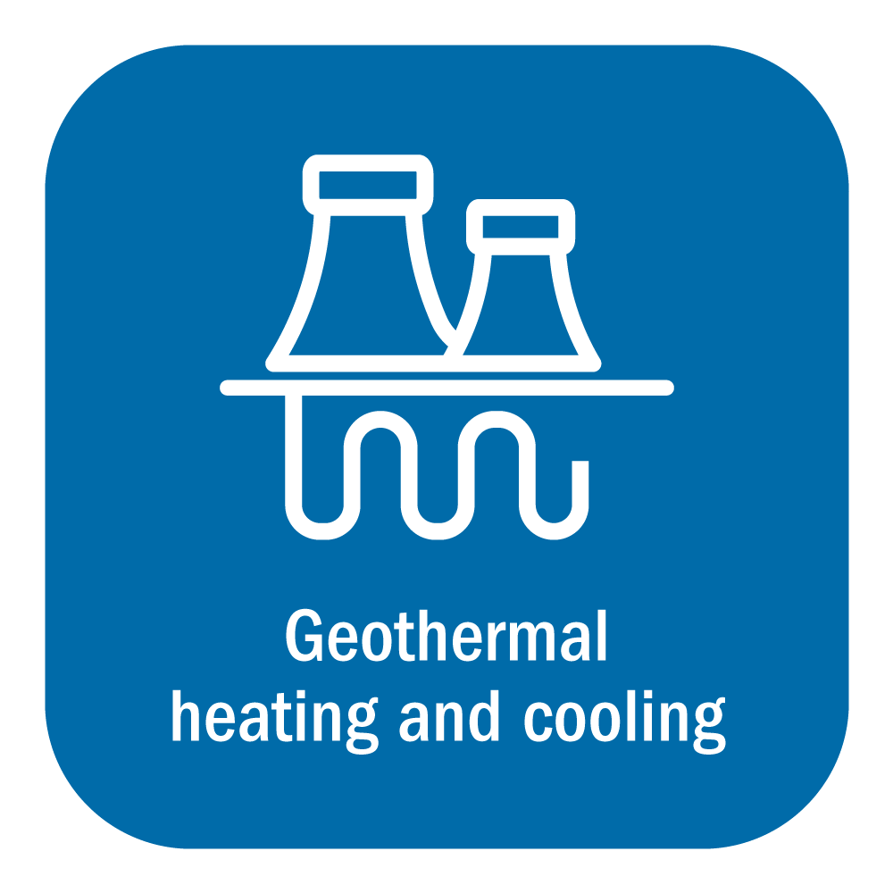 Geothermal heating and cooling