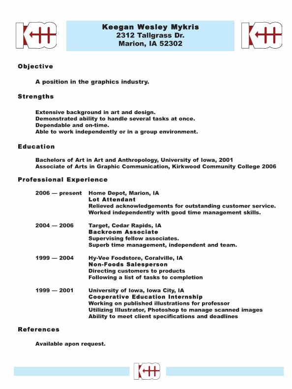 resume templates for professionals free download