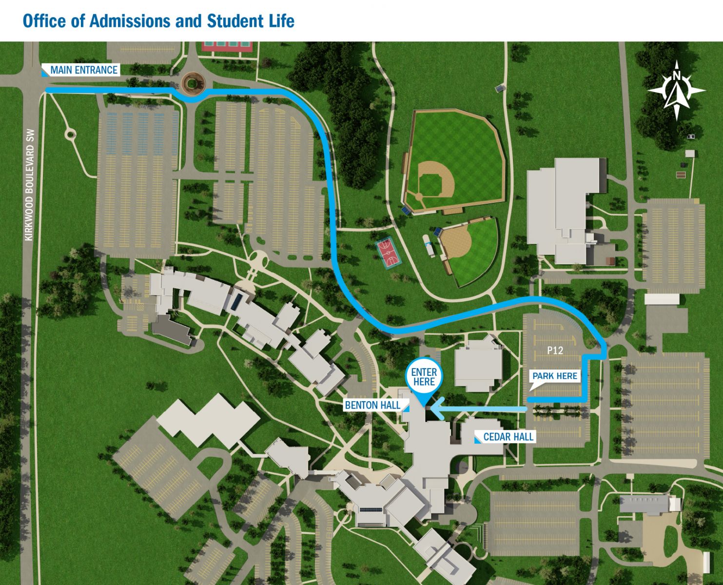 Kirkwood High School Campus Map Kirkwood Community College   Student Center Renovation Project